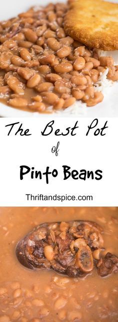 the best pot of pinto beans is in this recipe and it's ready to be eaten