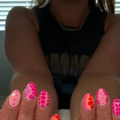 Jennalyn Brimley on Instagram: "Something fun and summery for your feed" Gel Birthday Nails, Fun Easy Nails, Fun Nails Designs, Fun Nails Summer, Cute Nail Designs For Summer, Nail Inspo Fun, Teen Nail Designs, Fun Nail Ideas, Nails Tech