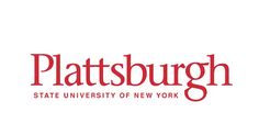 the logo for pittsburgh state university of new york, which is also in red and white