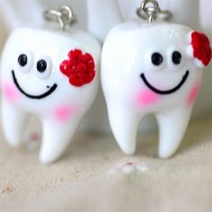 Get this cute tooth Keychain at 50% off today! Tooth Keychain, Going To The Dentist, Smiley Flower, Tooth Charm, Elevated Bed, The Dentist, Oral Health Care