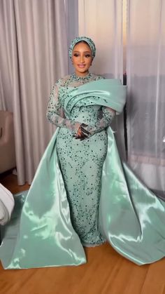 Nigerian Dress, Dinner Gown, African Traditional Wedding Dress, Nigerian Lace Styles, Nigerian Bride, African Lace Styles, African Bride