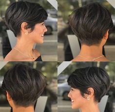 Soft Pixie Haircut, Pixie Haircut Styles, Cute Short Haircuts, Pixie Hair, Summer Hairstyles For Medium Hair, Short Pixie Haircuts