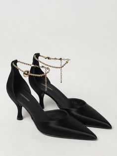 High Heel Shoes FERRAGAMO Woman color Black Shoes For Woman, Womens Shoes High Heels, Italian Fashion Designers, Shoes Woman, Black High Heels, Heel Shoes, Italian Fashion, Woman Colour, Salvatore Ferragamo