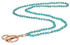 PRICES MAY VARY. Your new favorite conversation starter! Mermaid blue iridescent 6mm Bead Faceted Glass Crystal shimmering Lanyard or Key holder. Fashion meets Function: The chain measures 28" long. Plus 2-inch for the gold lobster claw clasp and ring. Clip allows for easy ID attachment. Matches your favorite sports team or outfit colors. Add a touch of personal style to a set of keys - perfect for the chic business woman, the stylish student, the bold trendsetter, or the new driver. Looking for Keychain With Beads, Key Keychain, Ring Clip, Lanyard Necklace, New Driver, Colourful Necklace, Faceted Glass, Glass Crystal, Id Badge