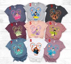 Disney Matching Shirts, First Disney Trip, Disneyland Shirt, Matching Disney Shirts, Vacation Family, Disneyland Shirts, Disney Things, Tie Dye Shirts, Disney Family