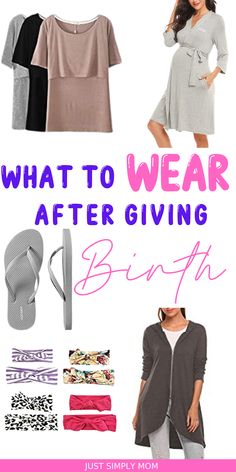 What To Wear After Giving Birth, How To Dress Newborn, Going Home Outfit For Mom, Birth Outfit, Postpartum Tips, Hospital Stay, Natural Pregnancy, Going Home Outfit