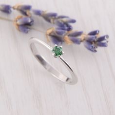 Small Minimalist Womens Silver Emerald Ring, Delicate Sterling Silver Ring, Unique Dainty Promise Ring, Green Stone Ring, May Birthstone WE OFFER UNLIMITED PERIOD INSTALLMENTS PLAN This is a beautiful, stunning, feminine ring that works well for all occasions, styles, and ages. You will love it! Ring information: Main stone: Emerald Approximate size: 3.0mm Approximate width of Band 1.5mm Metal type: Silver Metal stamp: 925 Sterling Silver Installment Payments We offer installment payments for an Minimalist Emerald Ring For May Birthstone, Minimalist Crystal Ring For May Birthstone, Minimalist Crystal Ring With May Birthstone, Minimalist Everyday Emerald Solitaire Ring, Minimalist Everyday Solitaire Emerald Ring, Minimalist Green Crystal Promise Ring, Minimalist Green Jewelry With Simple Design, Elegant Green Midi Rings For Anniversary, Minimalist Green Promise Ring