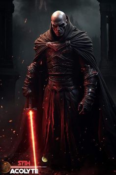 darth vader from star wars the old republic is shown in this promotional image