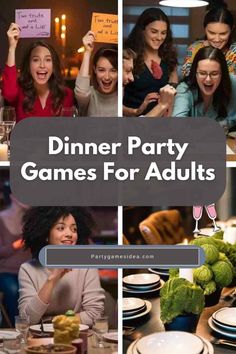 dinner party games for adults to play