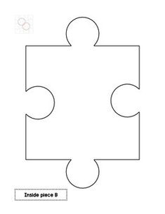 a puzzle piece is shown with the missing pieces in each side and one missing piece