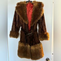 Astraka Faux Fur Coats Were Made In England And Of Amazing Quality And Style. This Jacket Is In Fabulous Vintage Condition With No Size Tags, Likely An 8/10 In Contemporary Sizes (Happy To Provide Exact Sizing To Interested Buyer). Likely Late 60s/Early 70s. No Rips Or Tears To Lining And No Staining Or Damage To Fur. Unique Piece That I’ve Had Since Late 80s! Brand Tag Missing A Stitch To Hold In Place Properly. Vintage Faux Fur Coat, 70s Women, Faux Fur Coats, 70s Era, Late 80s, Fur Coats, Brigitte Bardot, Vintage Coat, Brand Tags