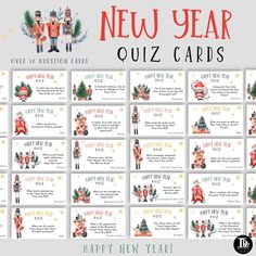 the new year quiz cards for kids