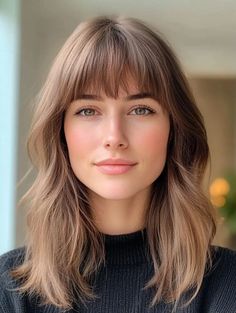 26 Trendy 90s Lob Haircut Ideas You’ll Love in 2024 Short Light Brown Hair With Bangs, Layered Lob With Bangs, Lob For Fine Hair, Blonde Lob With Bangs, Lob Bangs, Layered Bob With Curtain Bangs, Subtle Bangs, 90s Lob, Lob Haircut With Bangs