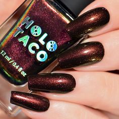 Deep Burgundy, Holographic Glitter, True Beauty, Nail Inspo, Nail Care, Garnet, Body Art