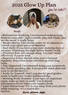 a flyer for a class on how to study