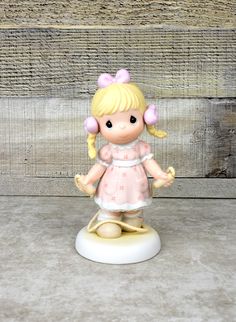 All Items sold as is, all sales are final, no returns for buyers remorse, it is your responsibility to read the description, look at the pictures and ask questions before purchasing so you will know in advance what you will be receiving, I will list any know damage or missing items. 1999 Precious Moments Jumping For Joy Girl Figurine PM991. Cute figure of a girl jumping rope, in very good condition, comes in box in paper wrapping. Shipping heavier or larger items is cheaper using UPS, if you want a shipping quote for either one please send me a message and include your zip code. Etsy doesn't offer these methods in their shopping cart. All Items sold as is, all sales are final, no returns, please look at the pictures and ask questions before purchasing so you are know what you are buying. S Jessica Flores, Jumping Rope, Paper Wrapping, Jumping For Joy, Sunflower Pattern, Grand Rapids Mi, Jump Rope, Zip Code, Precious Moments