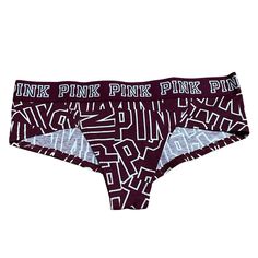 Nwt Women’s Size Large Victoria’s Secret Maroon And White Graphic Logo Panties. Please Review All Photos For Any Signs Of Wear-Pictured As Is. Disclaimer: Any Items With Any Wear/Staining Has Not Been Treated, And Unsure Of Ability To Remove/Treat Condition. Comes From A Smoke Free Home, Bundle With Other Items To Save & Minimize Shipping Cost. Tv#193 Victoria Secret Pink Logo, Girly Accessories, Graphic Logo, Pink Logo, Distressed Black Jeans, Pink Cotton, Secret Pink, Womens Makeup, Women Brands