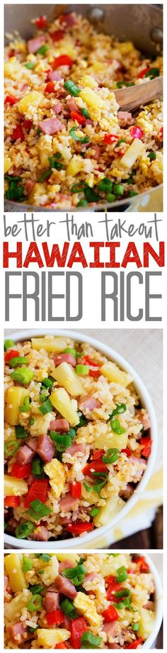 this is an image of hawaiian fried rice