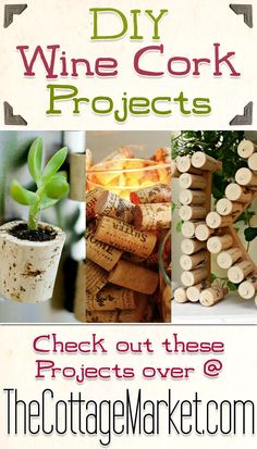 the cottage market diy wine cork projects