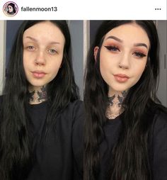 Natural Goth Makeup Looks, Alt Office Makeup, Goth Office Makeup, Gothic Everyday Makeup, Natural Punk Makeup, Subtle Goth Makeup Looks, Boho Grunge Makeup, Business Casual Goth Makeup, Cute Edgy Makeup