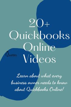 20+ Quickbooks Online Videos Quickbooks Online Training, Quickbooks Online Tips Cheat Sheets, Learning Quickbooks, Quick Books, Business Bookkeeping, Queen Videos, Small Business Bookkeeping, Business 101, Profit And Loss Statement