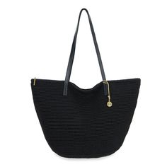 A modern take on a classic tote, this style mixes media with a hand-crocheted base and sturdy leather handles. It's ideal for work or weekend, and even weekend getaways thanks to its packable design. Quick Getaway, Beach Adventure, Rainbow Beads, Best Laptops, Crochet Tote, Beach Ready, The Sak, Fun In The Sun, Leather Handles