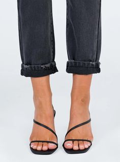 Billini Montague Heels Black Billini Heels, Black Strappy Heels, Toes Designs, Lace Up Wedges, Loafer Sneakers, Casual Sport Shoes, Heels Black, Platform Sneakers, Strappy Heels