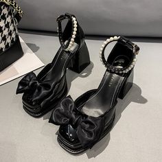 Shipping: Worldwide Express Shipping AvailableDelivery time: 7-15Days Fast ShippingReturns: Fast refund, 100% Money Back Guarantee.Brand Name: WertzkOrigin: Mainland ChinaUpper Material: PUToe Shape: Pointed ToeWith Platforms: YesPlatform Height: 0-3cmHeel Height: High (5cm-8cm)Heel Type: Square heelPump Type: BasicStyle: FashionFashion Element: ShallowSeason: Spring/AutumnOutsole Material: Rubberis_handmade: YesPattern Type: SolidInsole Material: LatexOccasion: CasualGender: WOMENFit: Fits true Pearl Shoes Black, Ankle Strap Heels With Bow, Synthetic, Synthetic Heels With Bow And Ankle Strap, Synthetic Ankle Strap Heels With Bow, High Heel Synthetic Heels With Bow, Trendy Bow Block Heel Heels, Trendy Block Heel Heels With Bow, Trendy Heels With Bow And Block Heel, Closed Toe Synthetic Heels With Bow