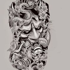 Japanese Demon Tattoo, Japanese Demon, Demon Tattoo, Never Mind, Tattoo Design, To Start, Mask, Tattoos, Instagram