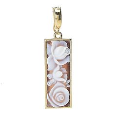 Cameo Italiano
18K Gold Plated
"Minima" Rose
Shell Cameo
Elongated Pendant 18k Gold, Shells, Gold Plate, On Sale, Plating, Carving, Pendant, Gold, Gifts