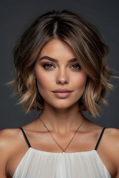 #shorthair #hairinspo #pixiecut #bobhaircut #shorthairstyles #hairgoals #shorthairdontcare #chopitoff #lowmaintenancehair #trendyhair Hair Color For Short Hair Highlights, Rambut Brunette, Granny Hair, Long To Short Hair, Short Hair Color, Short Hair Haircuts, Short Blonde Hair, Shoulder Length Hair, Hair Today