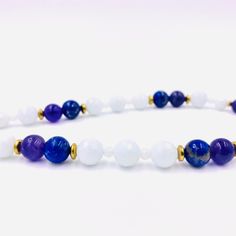 Adorn Yourself with this Luxury Necklace. This Necklace is suitable for Men or Women. Perfect as a Gift and wearable everyday. Description: ♦︎ 21-22 Inch Length♦︎ Faceted White Jade Gemstones♦︎ Smooth Amethyst Gemstones♦︎ Smooth Lapis Lazuli Gemstones ❖ Non-Tarnish/Hypoallergenic Hardware: ♦︎ 18k Gold Eye of Ra Pendant♦︎ 18k Gold Lobster Closure Clasp and Chain White Single Strand Spiritual Necklace, Spiritual Single Strand White Necklace, Spiritual Hypoallergenic Necklace For Healing, White Spiritual Necklaces For Everyday Wear, White Adjustable Crystal Necklaces For Spiritual Style, White Hypoallergenic Spiritual Necklace, Spiritual White Hypoallergenic Necklace, African Origins, Eye Of Ra