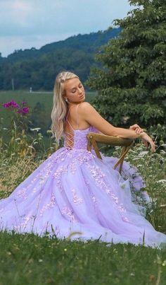 Vestidos de baile largos de lila modestos, vestidos de fiesta de encaje chic, vestidos de noche formales para adolescentes Lace Prom Dresses, Bridesmaid Shawl, Prom Dresses Formal, Long Formal Gowns, Long Prom Gowns, Prom Dresses For Teens, Cute Prom Dresses, Pretty Prom Dresses, Custom Size Dresses