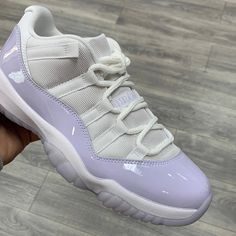 Sz 9.5 Womens Jordan Retro 11 Lows Nwb Jordan 11 Neopolitan, Jordan 11 Pure Violet Outfit, Jordan 11 Violet, Jordan 11 Purple, Pure Violet 11, Jordan 11 Pure Violet, Tenis Jordan Retro, Hoop Shoes, Cute Jordans