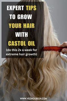 Transform Your Hair with Castor Oil: Easy Tips for Maximum Growth Hair Growth For Fine Hair, Thick Hair Oil, Thicker Healthier Hair, Natural Hair Growth Remedies