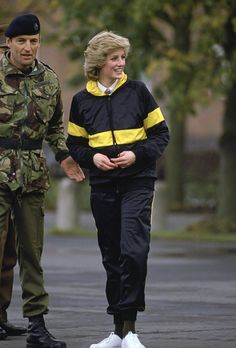 Off-Duty Princess Diana Looks To Inspire Loungewear Enthusiasts | British Vogue Prinz Charles, Elisabeth Ii, Reebok Classics, 90s Looks