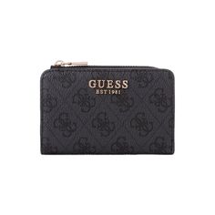 guess wallet in black with skulls on it