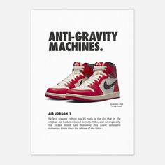 Inspired by the Air Jordan 1 - Anti-Gravity Machines Available in A4, A3, A2, 30x40cm & 45x60cm prints. With a paper weight of 200 gsm/ 80 lb, it is perfect for long-lasting prints that are stunning to look at in all their vibrant glory.  Each poster is shipped in robust packaging, ensuring it arrives safe and secure. Ninety Eight Print Studio offers a range of music and culture related print designs. I hope you find something you like within the collection. Alternatively, commissions and colour Chicago Poster, Anti Gravity, Print Studio, Air Jordan Shoes, Basketball Players, Michael Jordan, Air Jordan 1, Jordan Shoes, Jordan 1