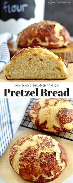 the best homemade pretzel bread recipe