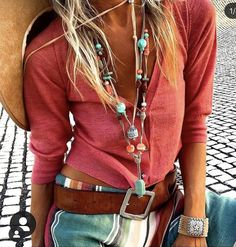 Ethno Style, Morning Inspiration, Country Chic, Boho Jewelry, Turquoise Necklace, Boho Chic, Hair Wrap, Boho Fashion, Turquoise