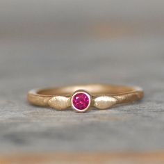 Ruby Ring   Ruby Gold Petal Ring  Eco-Friendly by LilianGinebra Hand Forged Round Ruby Rings, Hand Forged Ruby Ring For Anniversary, Hand Forged Ruby Ring In Red, Anniversary Ruby Rings Hand Forged, Hand Forged Red Ruby Ring, Anniversary Hand Forged Ruby Rings, Elegant Hand Forged Yellow Gold Ruby Ring, Elegant Hand Forged Ruby Ring For Anniversary, Petal Ring