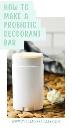 One of the most asked questions on my popular homemade deodorant post is: “Can I put this in a plastic deodorant container for easy application?” And the answer is- absolutely yes! But it will work better if you make a couple of tweaks! I’ve played with my original recipes to create several different variations, including this probiotic deodorant. Try this simple recipe helps fight underarm odor naturally, with healthy probiotics! Deodorant Bar, Make Your Own Deodorant, Essential Oil Deodorant, Homemade Deodorant Recipe, Deodorant Containers, Homemade Lotion Bars, Deodorant Recipes, Diy Deodorant, Underarm Odor