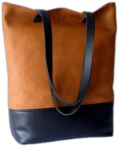 Trendy Brown Bag With Leather Trim, Black Color Block Bag For Daily Use, Black Color Block Bags For Daily Use, Leather Color Block Satchel Shoulder Bag, Cognac Leather Trim Shoulder Bag For Everyday, Everyday Cognac Shoulder Bag With Leather Trim, Trendy Brown Color Block Bags, Everyday Use Black Color Block Shoulder Bag, Brown Color Block Bag For Daily Use