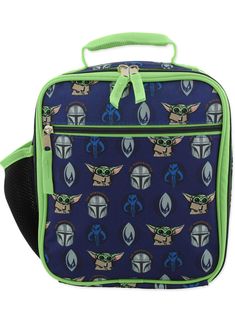 PRICES MAY VARY. MANDALORIAN LUNCH BOX - This Yankee Toy Box exclusive Star Wars lunch box is made from quality materials and is lightweight. Its shape allows for a lot of room for easy storage. The main compartment provides room to store sandwiches, drinks, snacks, and more! This Star Wars lunch bag measures approximately 9" X 8" X 3.5". Manufacturer suggested minimum age: 3 years +. FOOD SAFE - This Mandalorian lunch bag is well insulated to keep your child's food cold throughout the day. It i Star Wars Lunch, Star Wars Mandalorian, School Lunch Box, Insulated Lunch Box, Pack Your Bags, Lunch Tote, Insulated Lunch Bags, Toy Box, Disney Star Wars