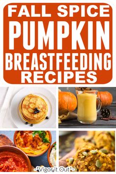 fall spice pumpkin breastfeeding recipes