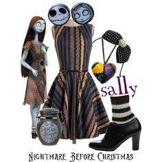 Christmas Disneybound, Bounding Outfits, Sally Dress, Disney Wear, Sally Nightmare, Sally Nightmare Before Christmas