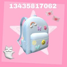 Blocksburg Room Ideas￼, Unicorn Backpack, Aesthetic Bags, Bloxburg Ideas