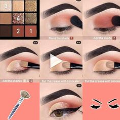 Nude Eye Makeup, Soft Eye Makeup, Mekap Mata, Homecoming Makeup Black