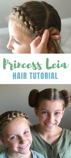 Princess Leia Braid Crown, Leia Buns Tutorial, Princess Leia Hair Diy, Star Wars Girl Hairstyles, Diy Princess Leia Buns, Princess Leia Belt Diy, How To Do Princess Leia Buns, Princess Leia Braids, Leia Braid Crown