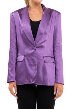 A lustrous satin blazer takes any look from the boardroom to a dinner date with ease. Shawl collar Three-button cuffs Lined 100% polyester Hand wash, dry flat Imported Satin Blazer, Shawl Collar, Welt Pocket, Everyday Look, Formal Event, Shawl, Dress Up, Nordstrom, Satin